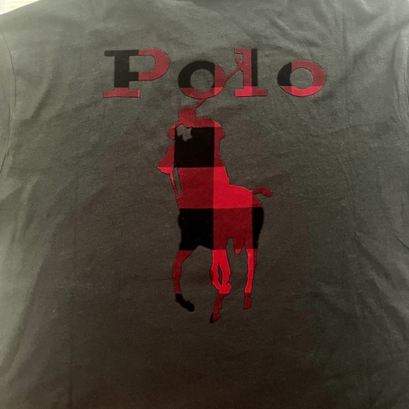 Polo Ralph Lauren Men's Checked Pony Graphic Tee M - Picture 5 of 6